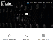 Tablet Screenshot of li-labs.com